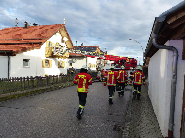 Drehleiterrettung
