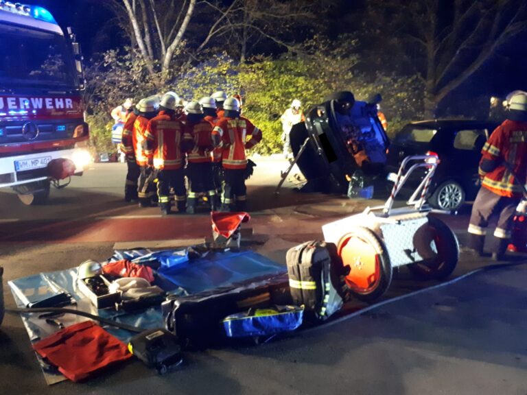 Verkehrsunfall schwer