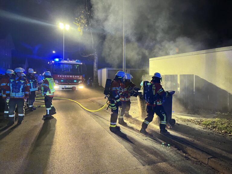 Brand Mülltonnen