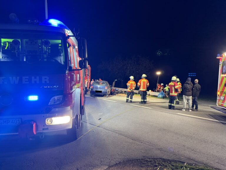 Verkehrsunfall mit Motorrad