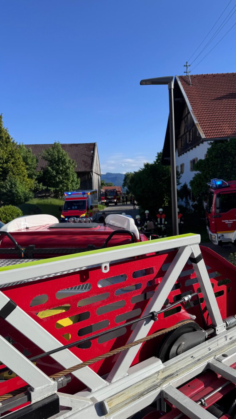 Drehleiterrettung