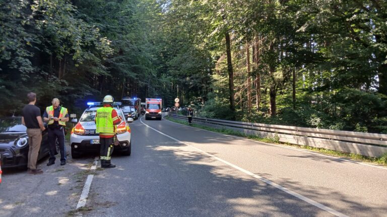 Verkehrsunfall mit Motorrad