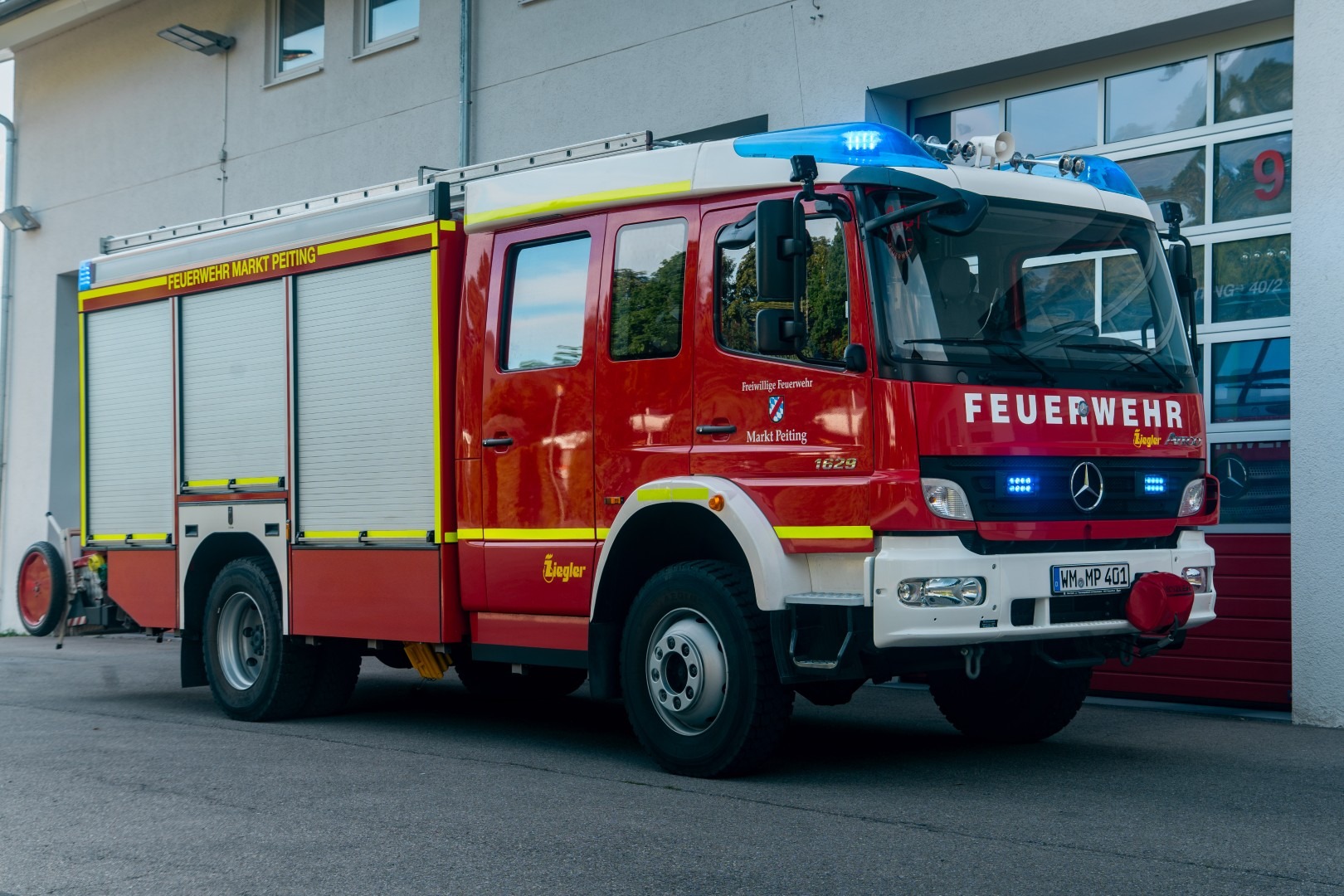 Fahrzeuge der Freiwilligen Feuerwehr Markt Peiting
